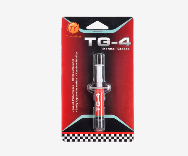 Термопаста Thermaltake TG-4 (1.5г., 3.3 W/Km, шприц)