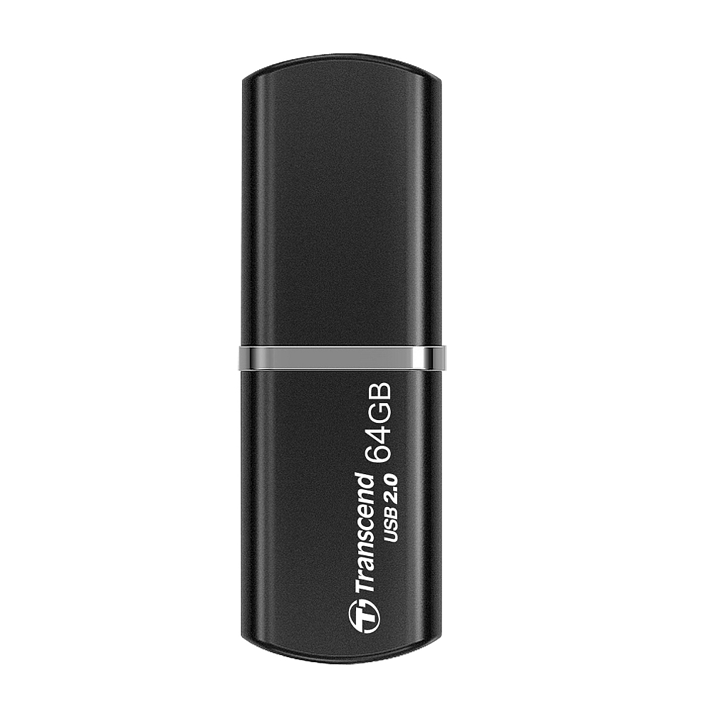 Флеш накопитель USB 2.0 64Gb Transcend JetFlash 320 (TS64GJF320K, black)