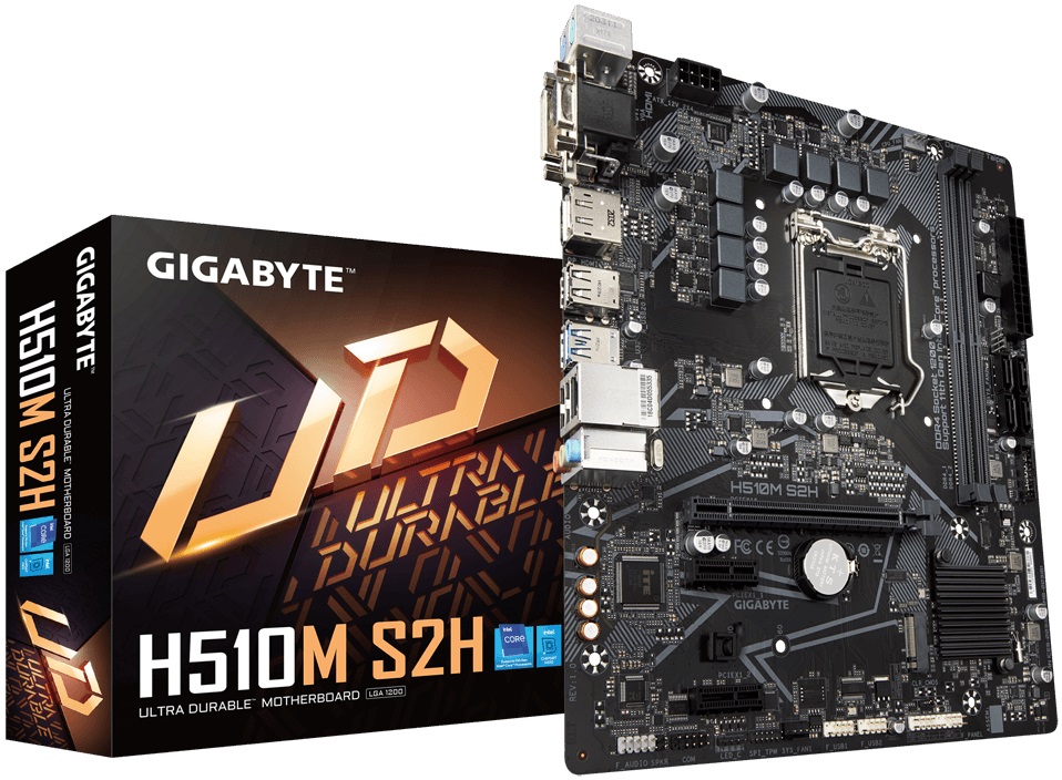 Материнская плата Gigabyte H510M S2H (s1200, mATX) RTL