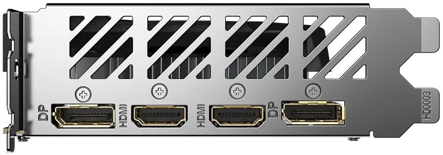 Видеокарта Gigabyte GF RTX4060 8Gb (GV-N4060D6-8GD, 128bit, GDDR6, 2xHDMI+2xDP) RTL