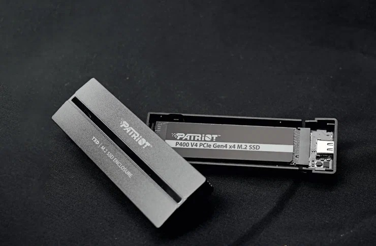 Накопитель SSD M.2 (2280) 500Gb Patriot P400 V4 (P400VP500GM28H, 5000/3000Mbs, PCI-E Gen4 x4, NVMe 2.0)