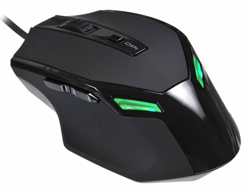 Мышь Oklick PREDATOR 835G (USB, optical, 3200dpi, игровая, black)