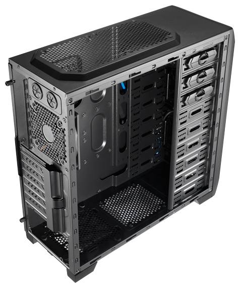 Корпус AeroCool "Vs-92" (без БП, ATX, black)