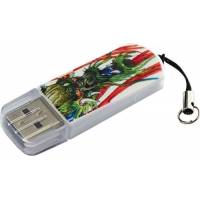 Флеш накопитель USB 2.0 8Gb Verbatim Store n Go Mini Graffiti Edition (98162, blue)