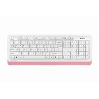Клавиатура A4Tech FK10 (USB, мультимедийная, white-pink)
