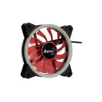 Вентилятор AeroCool Rev Red (120x120x25mm, Hydro, 1200rpm, 15dBa, 3+4pin, red LED, black) RTL