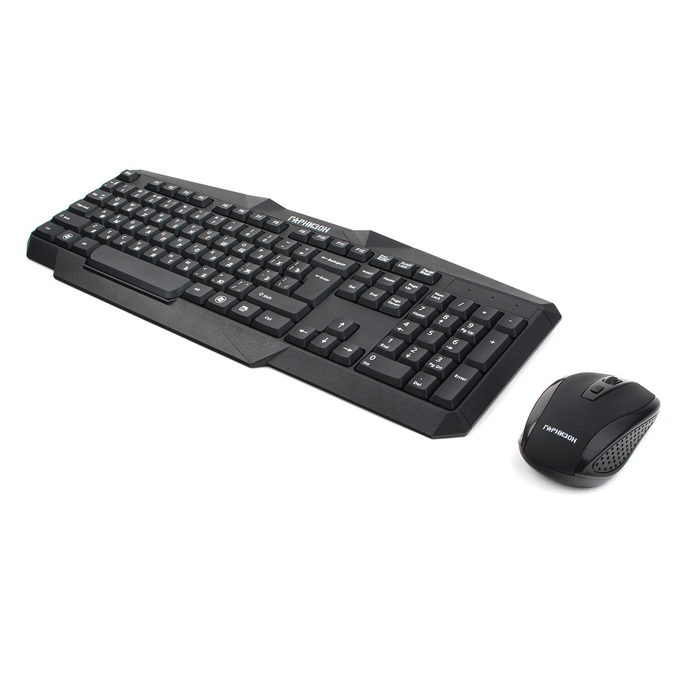 Клавиатура+мышь беспроводные Гарнизон GKS-120 (black)