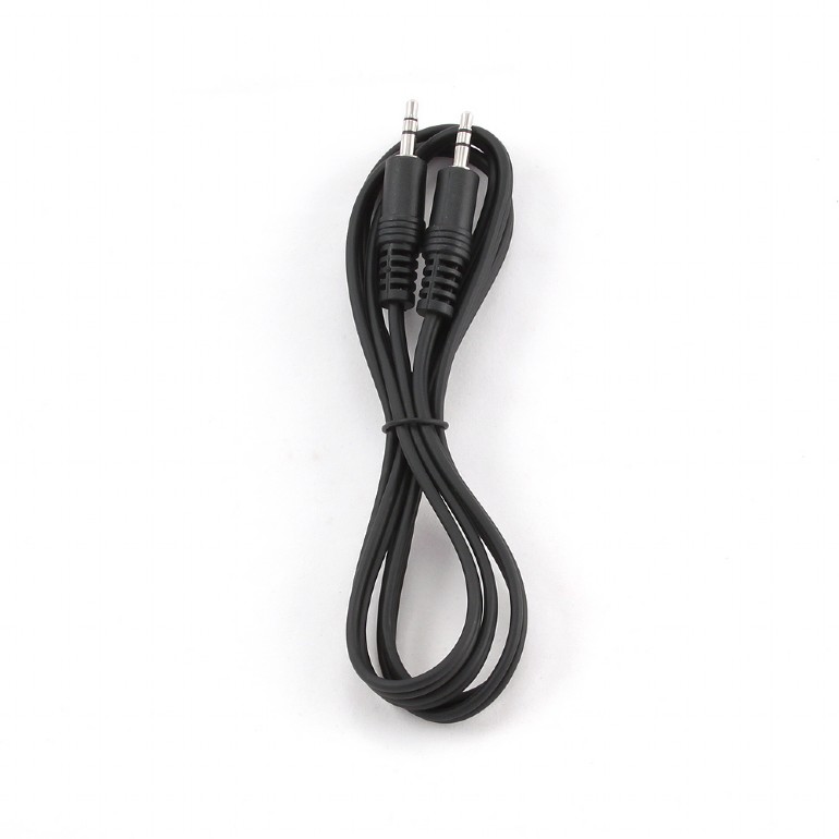 Кабель аудио 3.5mm Jack (m) - 3.5mm Jack (m) 1.2m (CCA-404, black) Cablexpert