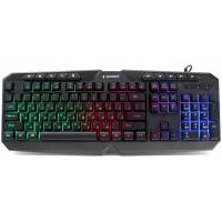 Клавиатура Gembird KB-G420L (USB, радужная подсветка, игровая, мультимедийная, black)