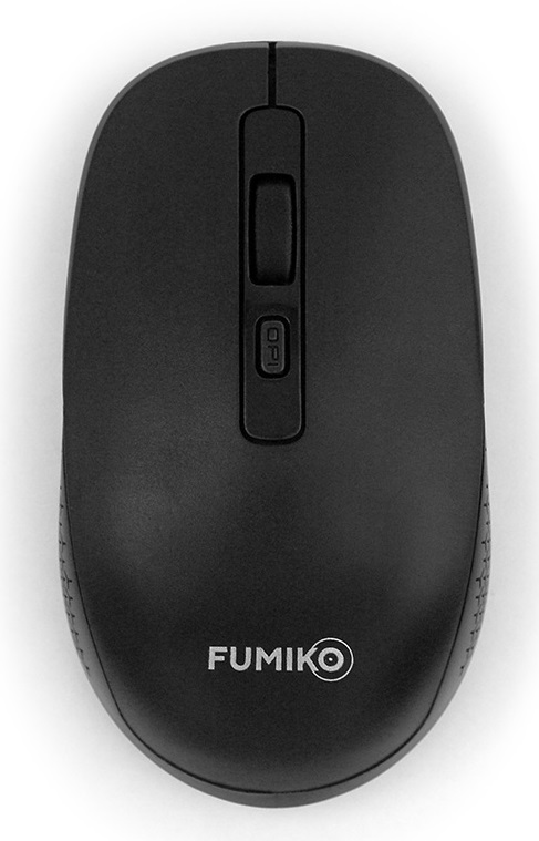 Клавиатура+мышь беспроводные FUMIKO Office Set (FSA-02-K, бесшумные, black)