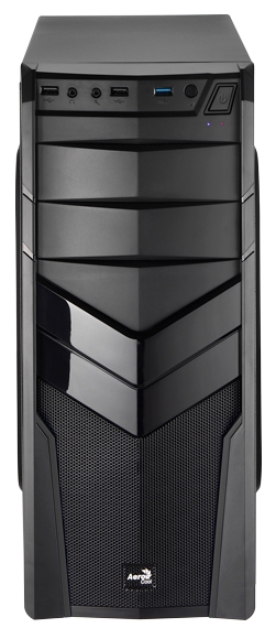 Корпус AeroCool "V2X" (без БП, ATX, USB 3.0, black)