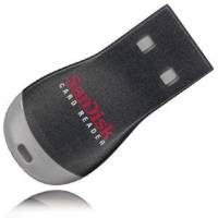Карт-ридер SanDisk (SDDRK-121-B35, microSD, black, USB 2.0)