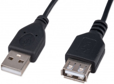 Кабель USB 2.0 Am - Af удлинительный 4.5m (GCC-USB2-AMAF-4.5M, black) Гарнизон