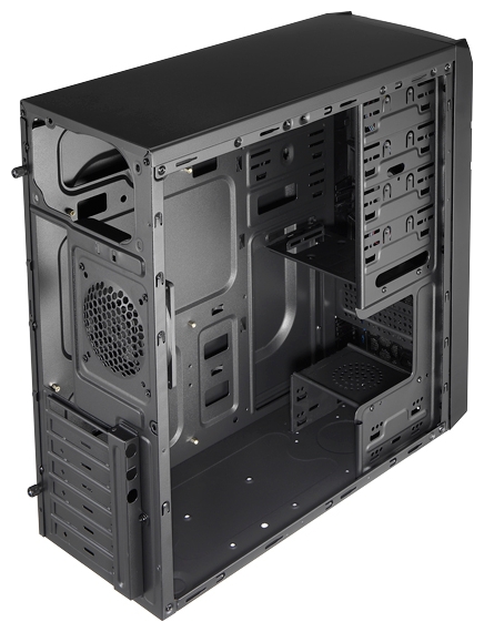 Корпус AeroCool "V2X" (без БП, ATX, USB 3.0, black)