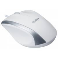 Мышь Sven RX-180 (USB, optical, 800dpi, white-silver)