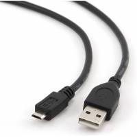 Кабель USB 2.0 Am - micro USB 3.0m (CCP-mUSB2-AMBM-10, медь, 2.1A, двойное экранирование, black) Cablexpert