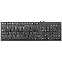 Клавиатура Defender BlackEdition SB-550 (USB, мультимедийная, black)