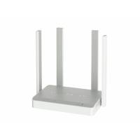 Роутер Keenetic Speedster (KN-3010) (300/867Mbps, 2.4/5GHz, 4 ports, 1000Mbps, 4 внешние несъёмные антенны 5dBi, white-grey)