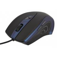 Мышь Defender Warhead GMX-1800 (black-blue, 6000 dpi, лазерная, USB)