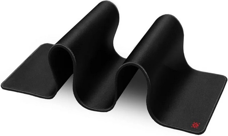 Коврик для мыши Defender (Black XXL One, тканевый на резиновой основе, игровой, black-red, 680x240x5mm)