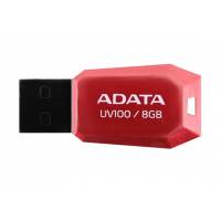 Флеш накопитель USB 2.0 8Gb ADATA UV100 (AUV100-8G-RRD, red)