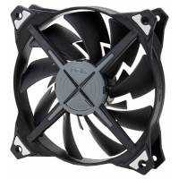 Вентилятор ZALMAN ZM-DF12 (120x120x27mm, Advanced Nanopolymer Bearing, 800-1600rpm, 18-33dBa, Dual Blade Impeller, 3pin, blue LED) RTL
