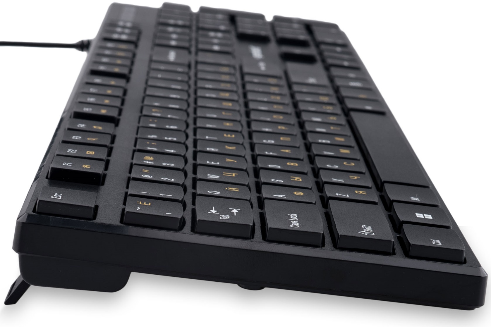Клавиатура Gembird KB-250 (USB, мультимедийная, 1.8m, black)