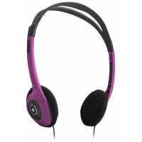 Наушники Defender Aura HN-001 (накладные открытые для мобильный устройств, микрофон, 1.2m, сиреневый)