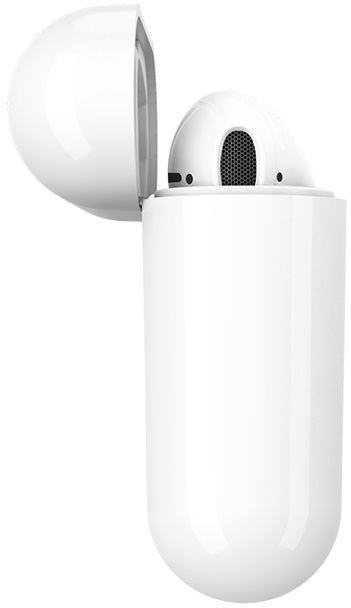 Гарнитура FUMIKO BE09 (FBE09-01, вкладыши, беспроводная, Bluetooth 5.1, с микрофоном, до 4 часов работы от батареи, white)