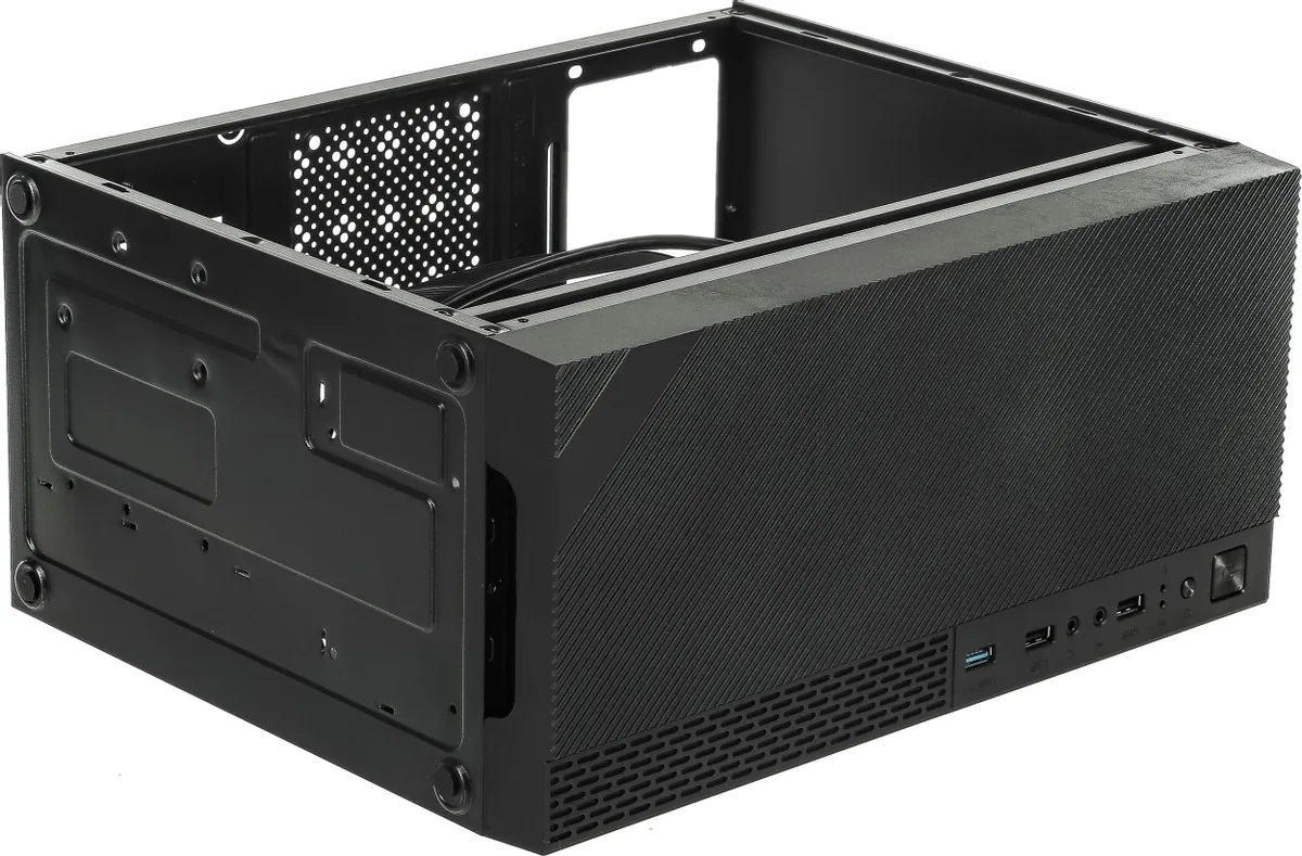 Корпус ACCORD ACC-263B (без БП, mATX, USB3.0, no Fan, black)