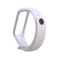 Силиконовый ремешок для Xiaomi Mi Band 3 (white)