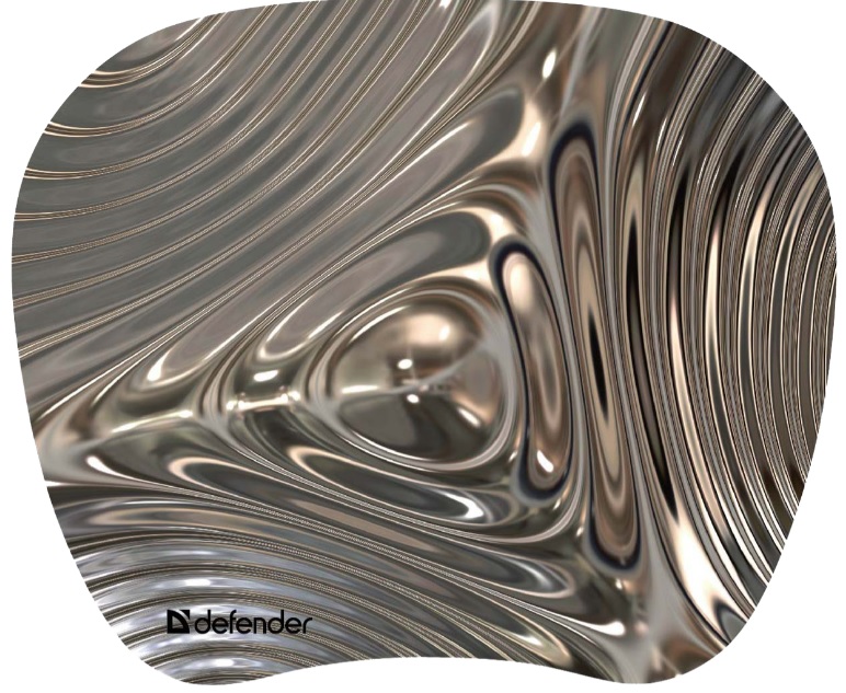 Коврик для мыши Defender (TURBO, пластиковый на каучуковой основе, 210x175x1.2mm)