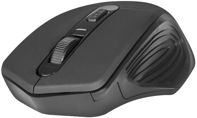 Мышь беспроводная Defender Datum MB-345 (optical, 1600dpi, 2xAAA, black)