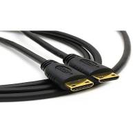Кабель MiniHDMI-MiniHDMI 1.8м (ver.1.4b+3D, с позолоченными контактамиr) AOpen