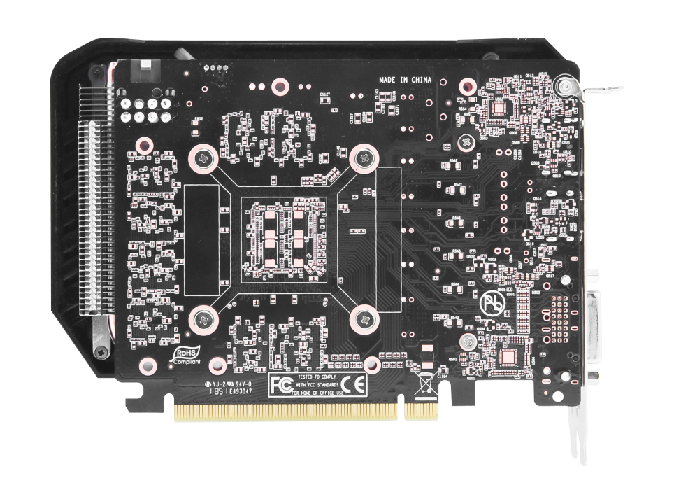 Видеокарта Palit GF GTX1660Ti STORMX 6Gb (192bit, GDDR6, DVI+HDMI+DP) RTL