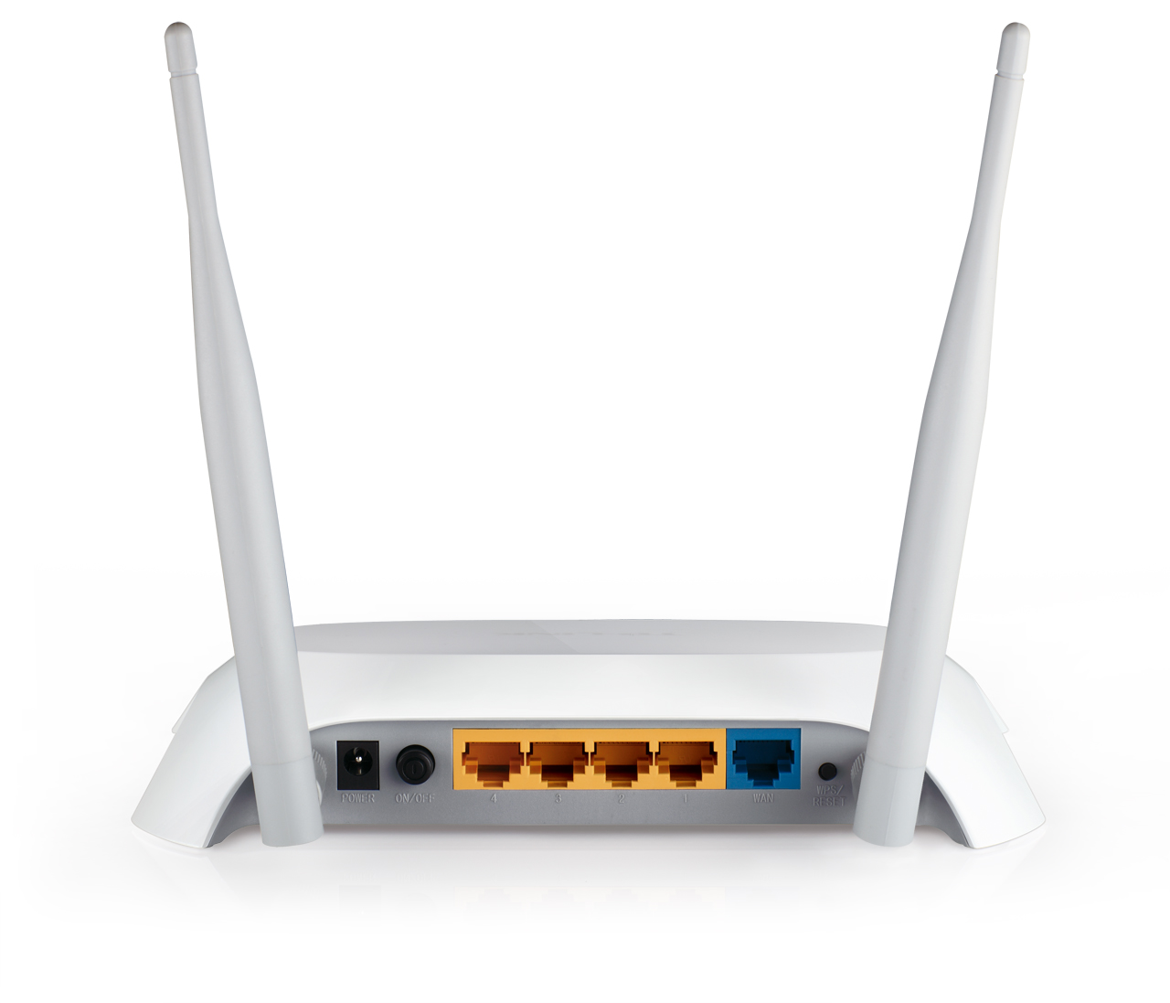 Роутер TP-LINK TL-MR3420 (300Mbps, 2.4GHz, 4 ports, 100Mbps,  2 внешние съёмные антенны 3dBi, USB, 3G/4G, white)