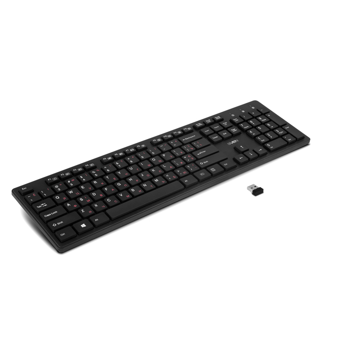 Клавиатура беспроводная Sven KB-E5800W (мультимедийная, black)