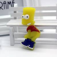 Флеш накопитель - Брелок USB 2.0 32Gb (Барт Симпсон)
