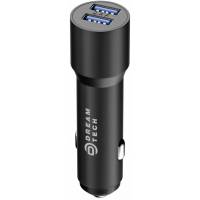 Зарядное устройство от прикуривателя Dream SM09 (12/24V - USB, 2*USB, 2.4A + 1A, 10W, black)