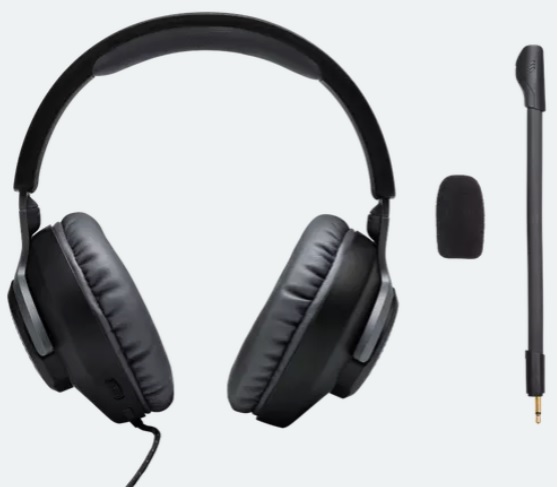 Наушники JBL FREE WFH (полноразмерные закрытые, с микрофоном, регулятор, 1.2m, black)