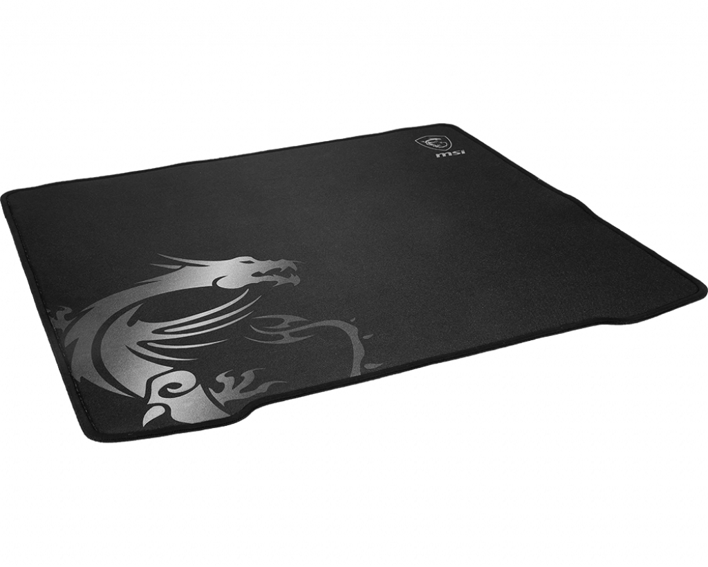 Коврик для мыши MSI Agility GD30 (шёлковый на резиновой основе, игровой, black-red, 450x400x3mm)