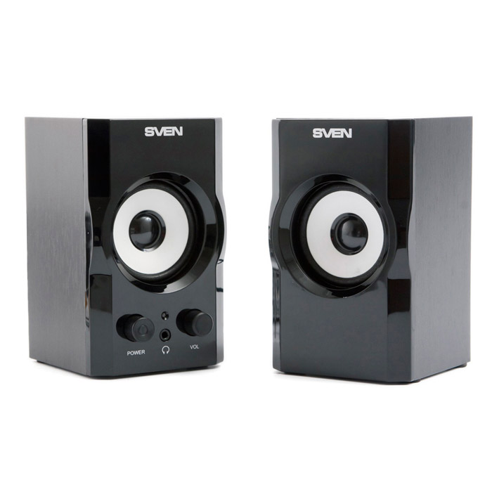 Колонки Sven SPS-605 (2x3W, black)