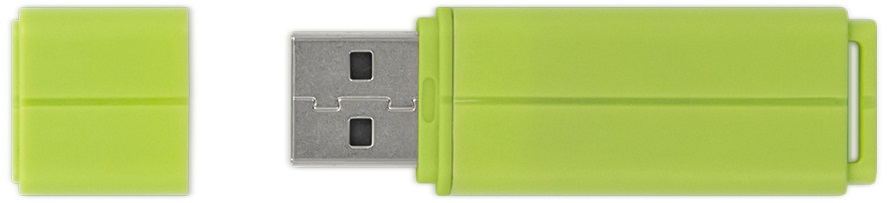 Флеш накопитель USB 2.0 16Gb Mirex Line (green)