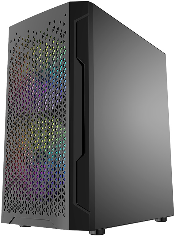 Корпус Powercase Mistral Micro Z3B (CMIMZB-L3) (без БП, mATX, USB3.0, black)