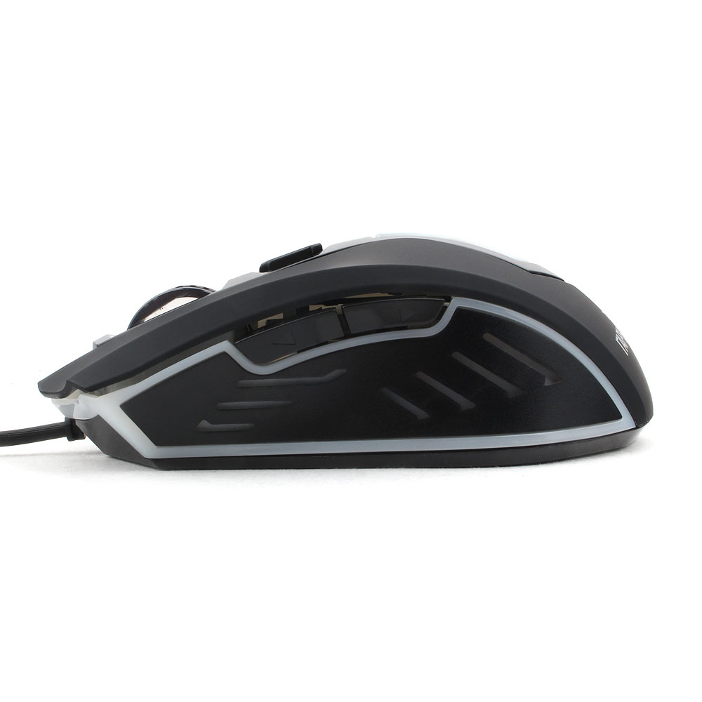 Мышь Гарнизон АЛКЕС GM-700G (USB, optical, 1600dpi, игровая, 1.4m,  black)