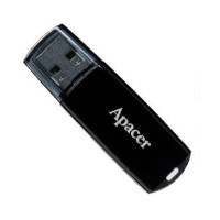 Флеш накопитель USB 2.0 32Gb Apacer AH322 (AP32GAH322B-1, black