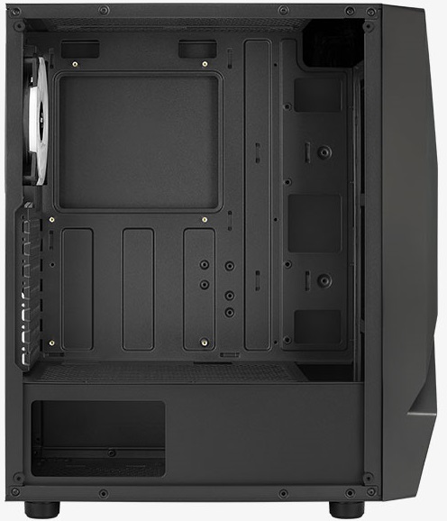 Корпус AeroCool Scape-G-BK-V2 (без БП, ATX, USB3.0, RGB, black)