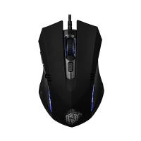 Мышь QUMO Nemesis M48 (USB, optical, 3200dpi, 4 цвета подсветки, 1.5m, black)