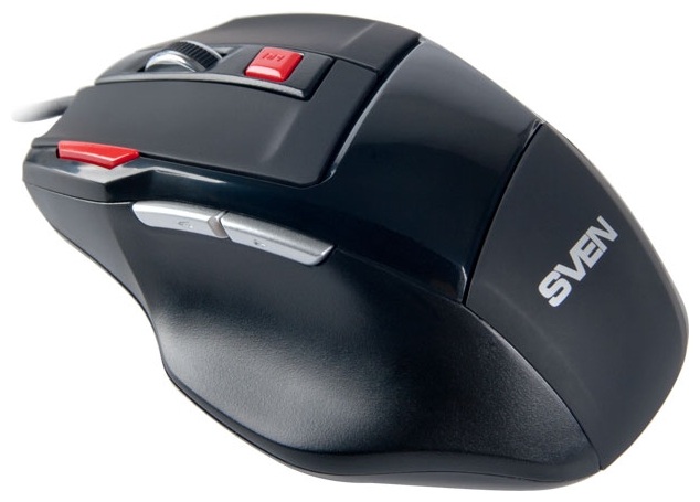 Мышь Sven GX-970 (USB, optical, 2000dpi, игровая, black)