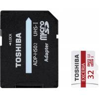 Карта памяти SDmicro Card 32Gb Toshiba (THN-M301R0320EA, Class 10, UHS-I, 48Mb/s, адаптер SD)